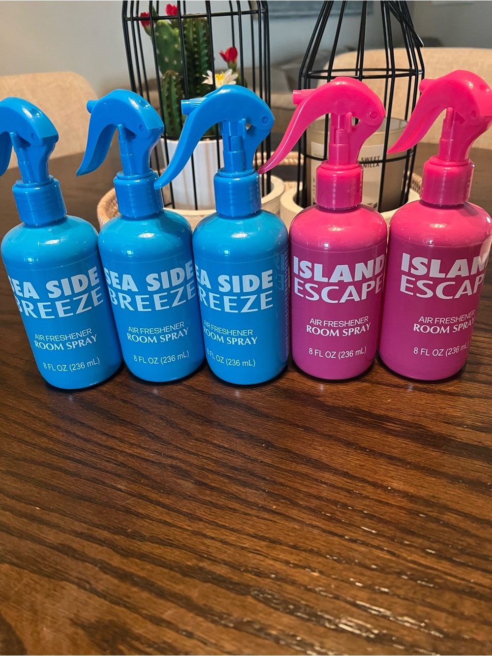 Phthalate,Paraben,Dye free air fresheners infused w/essential oils